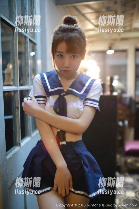 MFStar模范学院 - “清纯”作品，Ellie艾栗栗偷偷藏下的纯色滤镜，有效果却不明说。