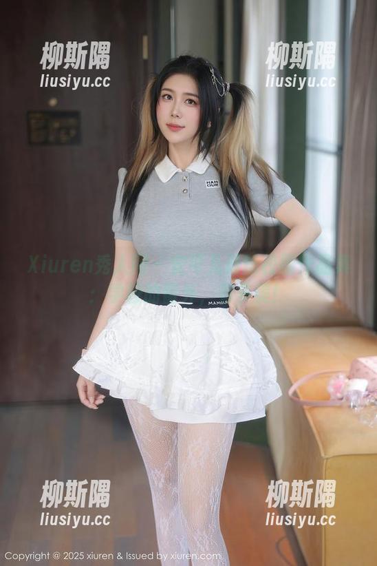Xiuren秀人网 - 安可儿最新校服作品集：学校的窗外，有多美！