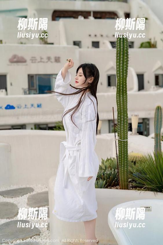 Xiuren秀人网 - 林文文的私房写真：眼镜反射的那个眼神，你懂的。