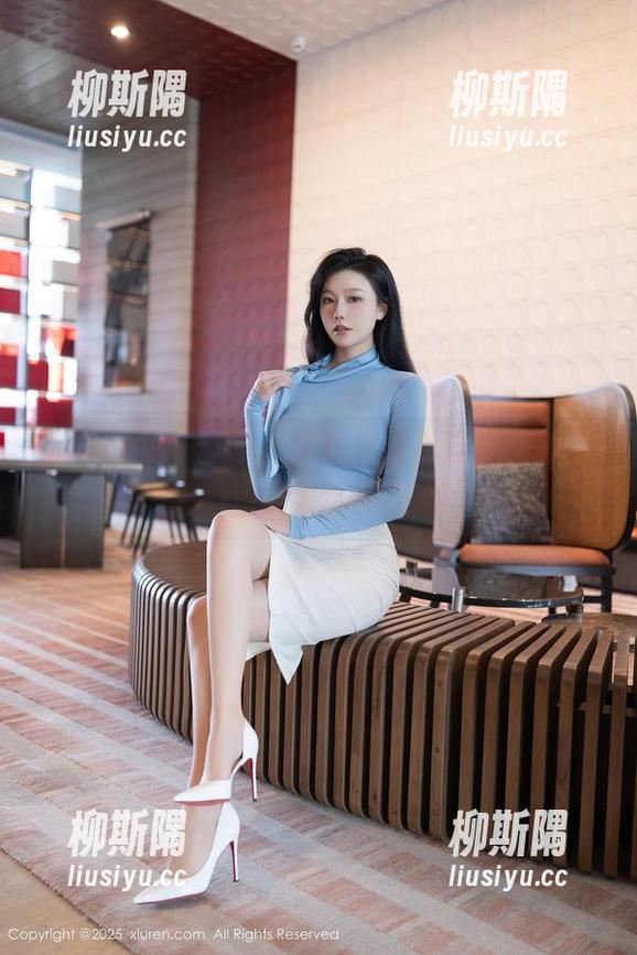 Xiuren秀人网 - 蕾丝总是在这里，林文文的私拍果然有魔力。