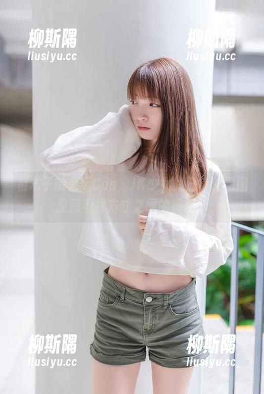 祖木子的兔玩Cos，JK少女的日常，原图里藏着我方寸之间的温柔！