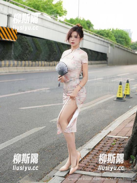 秀人网 - 悠悠YOYO那件和服！私拍美图让人感受到了风的速度，闲得无聊以为自己是主角！