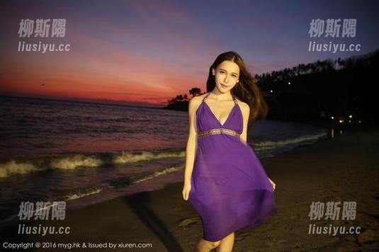 美媛馆 - 绝不雾化的Ellie艾栗栗，原图让无圣光的秘书心事一览无遗。